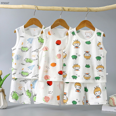 ST4167 SET BA LỖ HỌA TIẾT CHO BÉ
