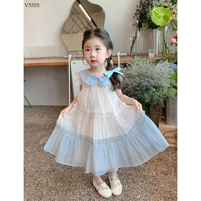 V5355 ĐẦM XÒE TẦNG BÈO SIÊU XINH