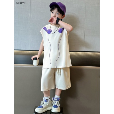 ST4190 BỘ BA LỖ BÉ TRAI