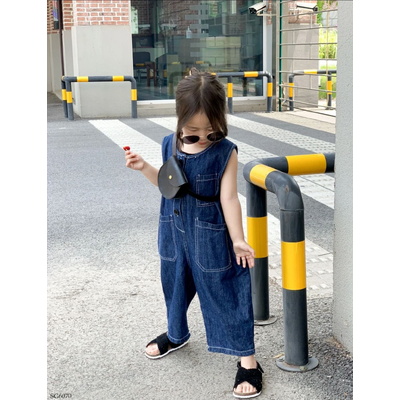 SG6070 SET JUM JEAN MIX ÁO THUN ĐEN SET NÁCH