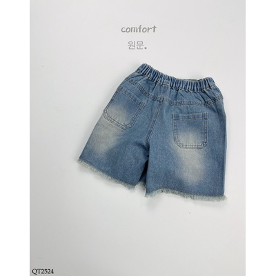 QT2524 QUẦN SHORT DENIM CHO BÉ TRAI