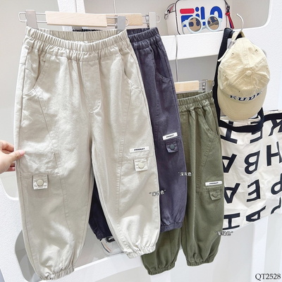 QT2528 QUẦN JOGGER BO GẤU BÉ TRAI KACADY