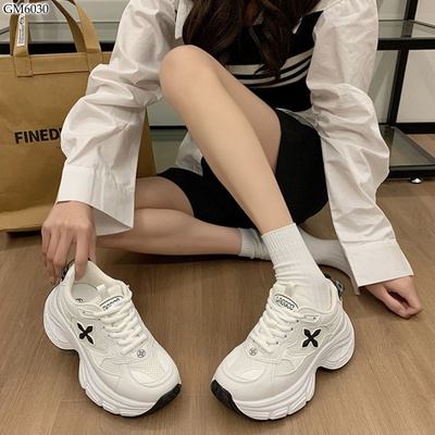 GM6030 GIÀY THỂ THAO NỮ ĐẾ DÀY