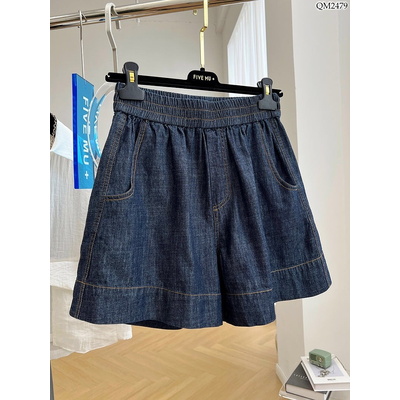 QM2479 QUẦN SHORT DENIM NỮ CẠP CHUN