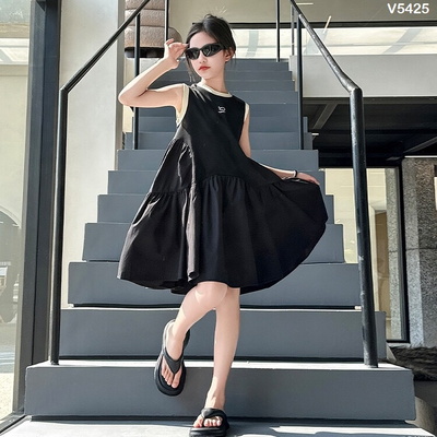 V5425 Váy sát nách đuôi cá sz đại cho bé????