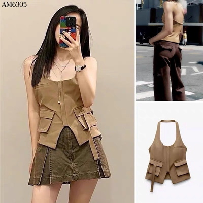 AM6305 ÁO CỔ YẾM NỮ KASLEAD