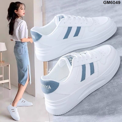 GM6049 Giày thể thao 2 vạch kẻ nữ