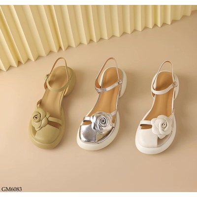 GM6083 DÉP SANDAL HOA CHO NỮ