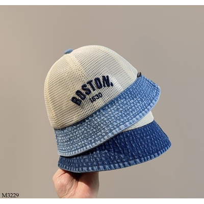 M3229 MŨ LƯỚI PHỐI JEAN CHO BÉ