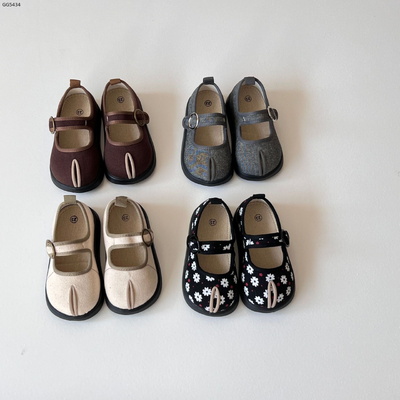 GG5434 GIÀY BÚP BÊ GIẢ MŨI XẺ