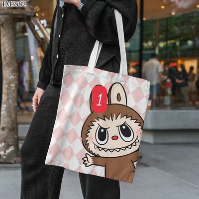 TM3582 TÚI VẢI CANVAS LUBUBU HOTREND