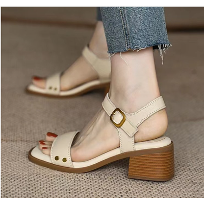 GM6116  SANDAL GÓT VUÔNG