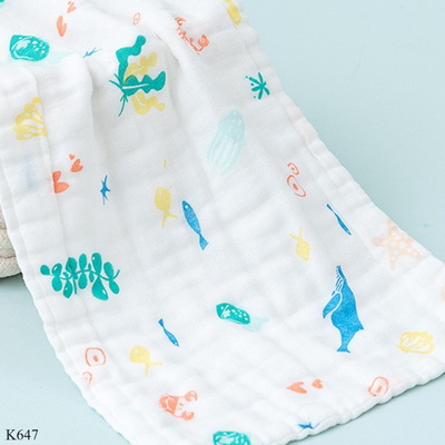 K647 KHĂN TẮM SỢI TRE MUSLIN