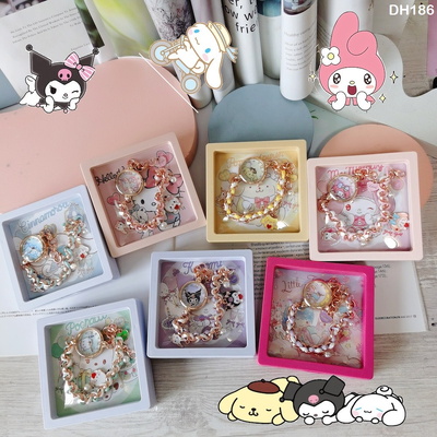 DH186 Đồ hồ vòng tay kuromi