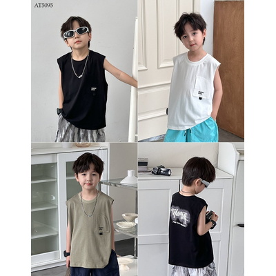 AT5095 ÁO TANKTOP AMBBKIDS CHO BÉ TRAI