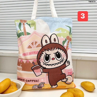 TM3679 Túi tote Labubu