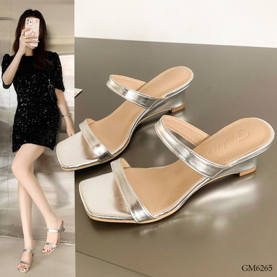 GM6265 DÉP CAO GÓT MŨI VUÔNG PHONG CÁCH PHÁP