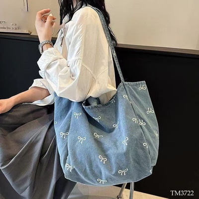 TM3722 TÚI JEAN NƠ CHO NỮ
