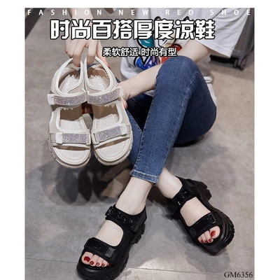 GM6356  SANDAL NỮ ĐỘN ĐẾ