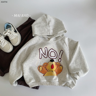 AG4736 ÁO HOODIE GẤU CHO BÉ