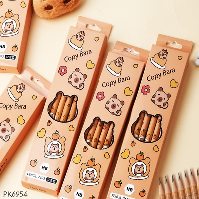 PK6954 HỘP 12 BÚT CHÌ HOẠT HÌNH CHO BÉ