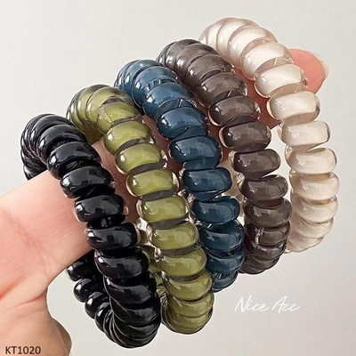 KT1020  SET 10C BUỘC TÓC LÒ XO NỮ