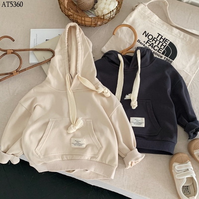 AT5360 ÁO HOODIE NỈ DÀI TAY CHO BÉ