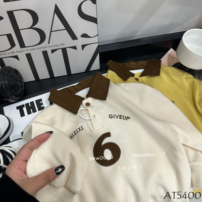 AT5400 ÁO NỈ SỐ 6 CỔ POLO MINUONUO
