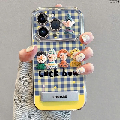DT758 ỐP ĐIỆN THOẠI KẺ LUCKY BOY
