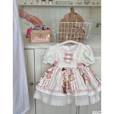 V5719  VÁY LOLITA CHO BÉ GÁI
