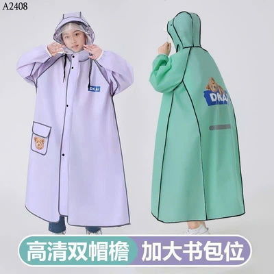 A2408 ÁO MƯA CHO BÉ SIZE LỚN