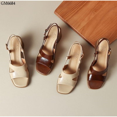 GM6684 SANDAL NỮ MŨI VUÔNG