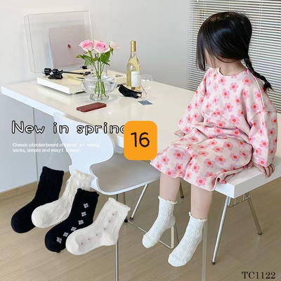TC1122 SET 4 ĐÔI TẤT THỂ THAO BÉ GÁI BÉ TRAI