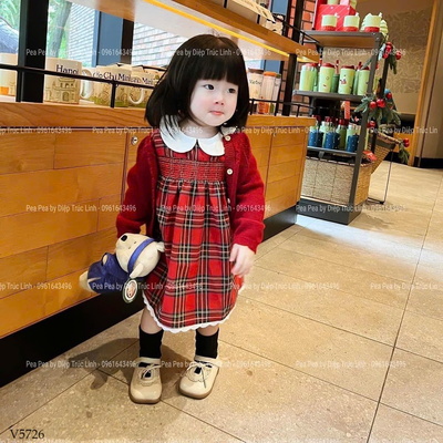 V5726 SET 3 MÓN KẺ ĐỎ CHO BÉ