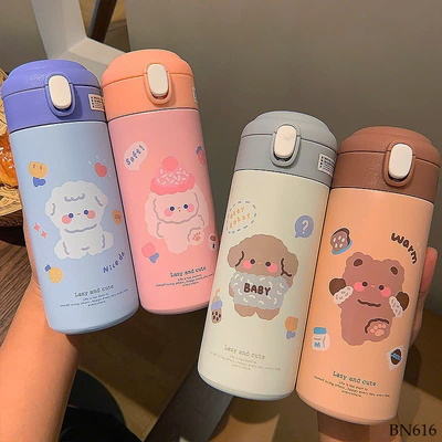 BN616 BÌNH NƯỚC GIỮ NHIỆT CUTE