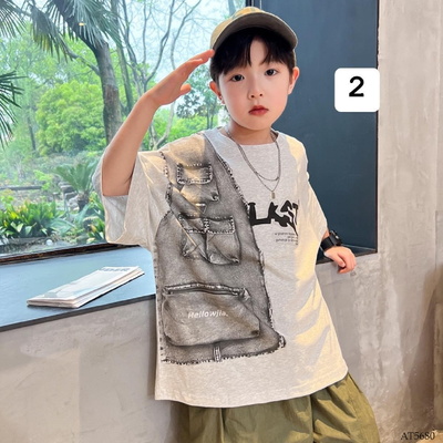 AT5680 BST ÁO PHÔNG SIZE ĐẠI BÉ TRAI