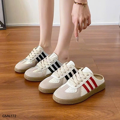 GM6772 GIÀY SỤC 3 SỌC NỮ