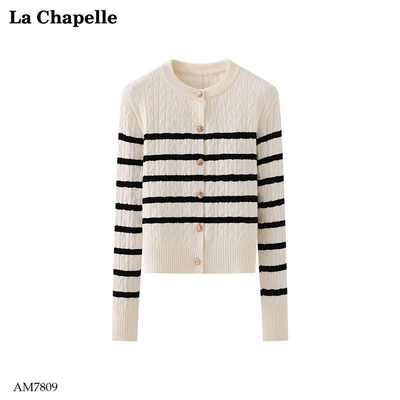 AM7809 ÁO LEN KẺ MÀU HÃNG LACHAPELLE