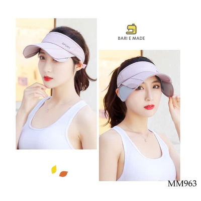 MM963 MŨ CHỐNG NẮNG NỬA ĐẦU NỮ