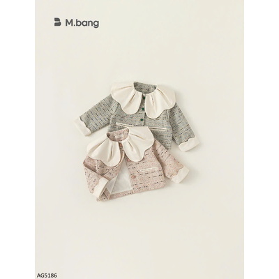 AG5186 ÁO DẠ CỔ BÈO BABYCITY