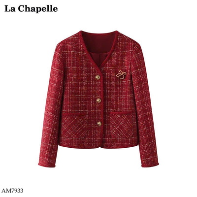 AM7933 ÁO KHOÁC DẠ TWEED CHO NỮ LACHAPELLE