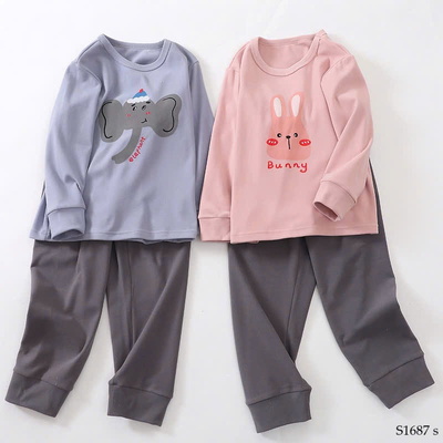 S1687 BỘ MẶC NHÀ MAMDADKIDS CHO BÉ 