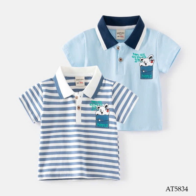 AT5834 ÁO POLO BÉ TRAI HÃNG WELLKIDS