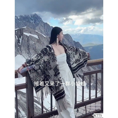 K775  KHĂN CHOÀNG HỌA TIẾT HÀNG QCCC