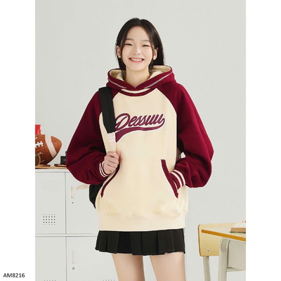 AM8216  ÁO NỈ HOODIE DESSUU
