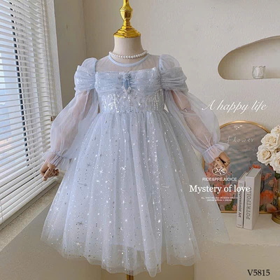V5815 VÁY CÔNG CHÚA CHO BÉ GÁI 