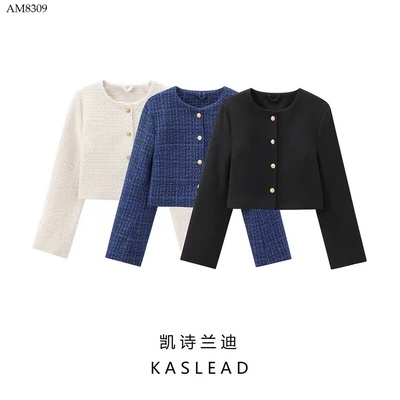 AM8309 ÁO KHOÁC DẠ TWEED HÃNG KASLEAD
