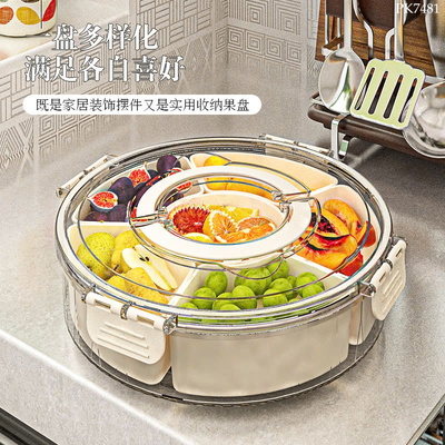 PK7481 KHAY ĐỰNG HOA QUẢ BÁNH KẸO 6 NGĂN