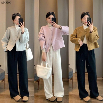 AM8390 ÁO KHOÁC DẠ CHO NỮ