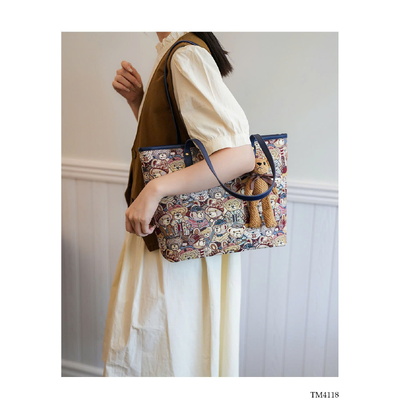 TM4118  TÚI TOTE GẤU BEIBAOBAO